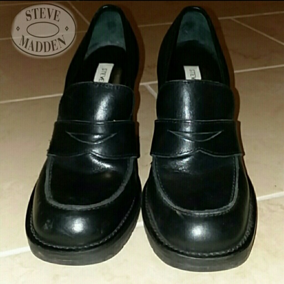 Steve Madden Penny Loafer Pumps - Picture 2 of 6